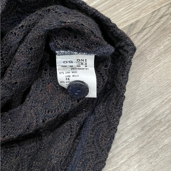 Women’s Missoni Sport Wool Acrylic Collared Button Down Sweater Open Knit - Picture 4 of 13